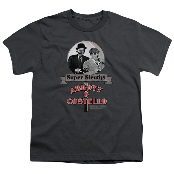 Abbott & Costello - Super Sleuths Youth Short Sleeve
