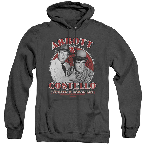 Abbott & Costello - Bad Boy Adult Heather Hoodie
