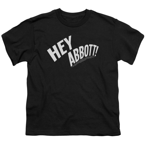 Abbott & Costello - Hey Abbott Youth Short Sleeve