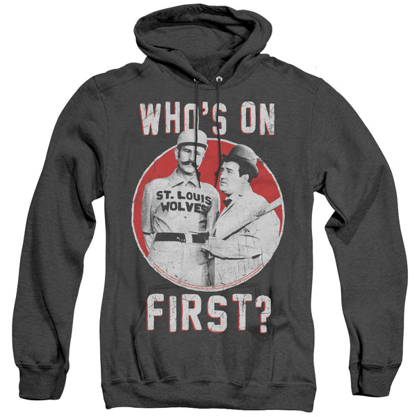 Abbott & Costello - First Adult Heather Hoodie