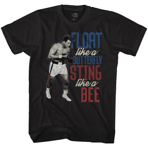 Muhammad Ali's Float Like a Butterfly, Sting Like a Bee T-Shirt