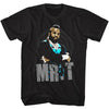 Mr. T's Black and Blue Graphic Shirt