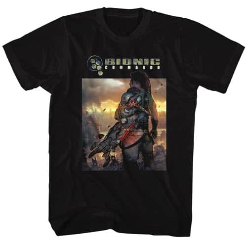 Bionic Commando's The World's Burning Graphic Shirt