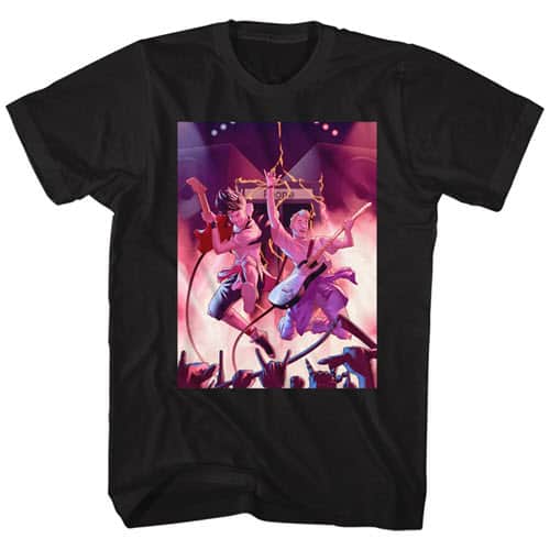 Bill and Ted's Phone Rock Graphic Shirt