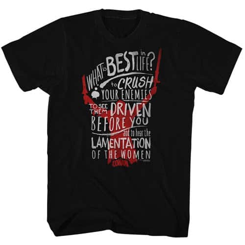 Conan's Crushing is the Best Graphic Shirt