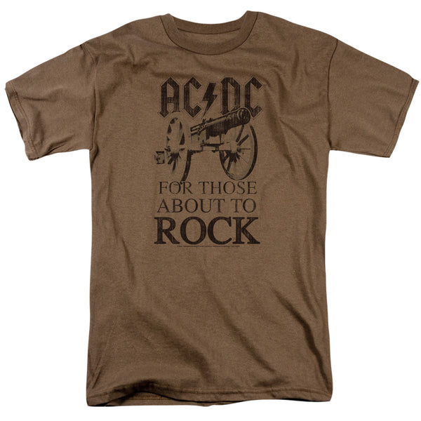 AC-DC - For Those About To Rock Adult Regular Fit Short Sleeve