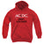 AC-DC - High Voltage Stencil Youth Hooded Sweatshirt