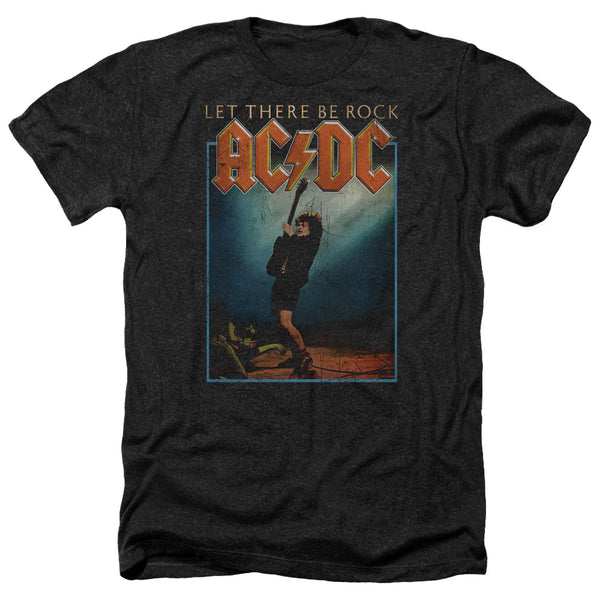 AC-DC - Let There Be Rock Adult Regular Fit Heather Short Sleeve