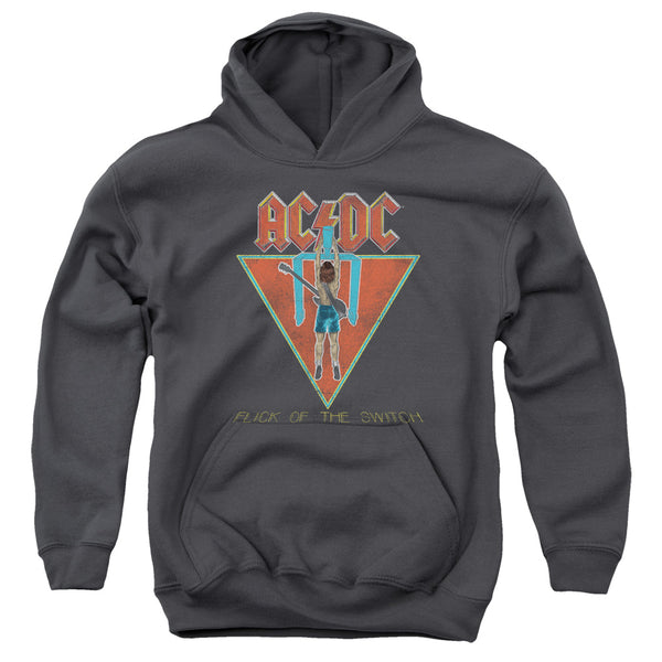 AC-DC - Flick Of The Switch Youth Hooded Sweatshirt