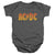 AC-DC - Logo Infant Snapsuit
