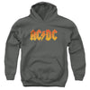 AC-DC - Logo Youth Hooded Sweatshirt