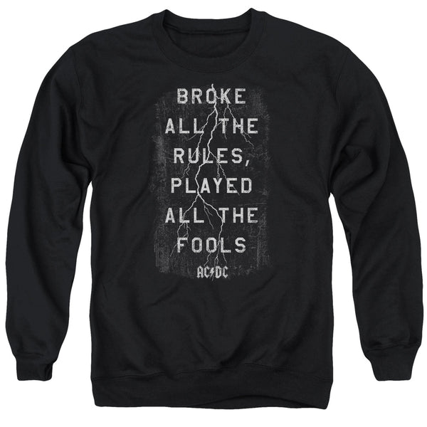 AC-DC - Struck Adult Crewneck Sweatshirt