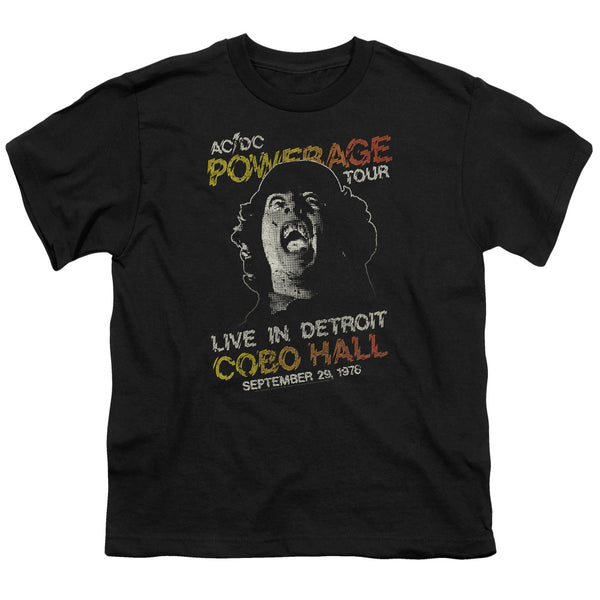AC-DC - Powerage Tour Youth Short Sleeve