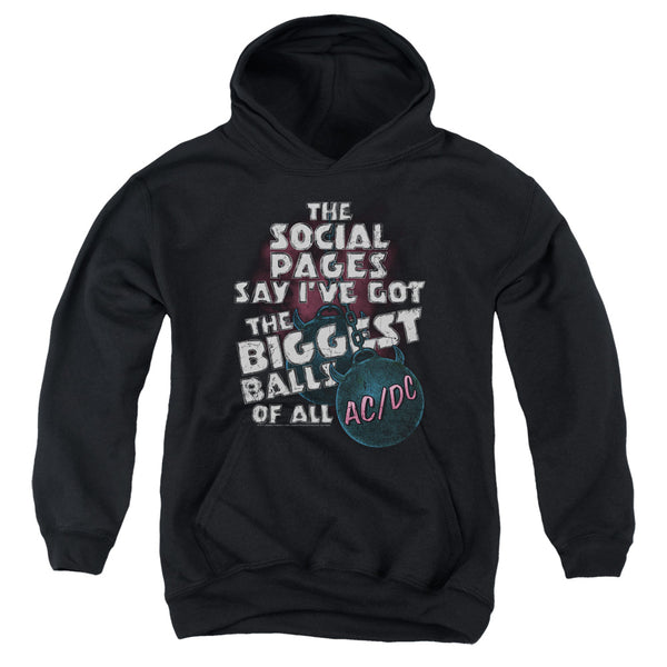 AC-DC - Big Balls Youth Hooded Sweatshirt