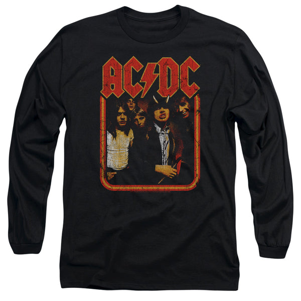 AC-DC - Group Distressed Adult Long Sleeve