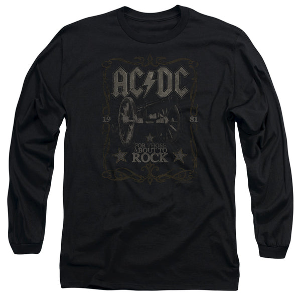 AC-DC - Rock Label Adult Long Sleeve