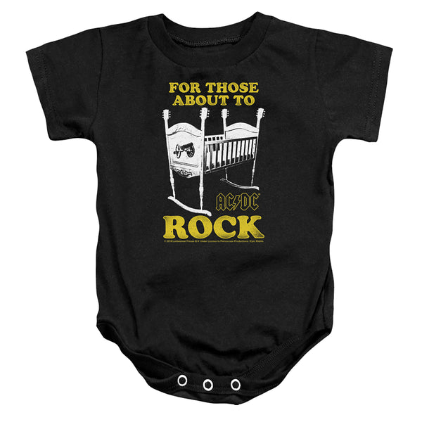 AC-DC - Cradle Rock Infant Snapsuit