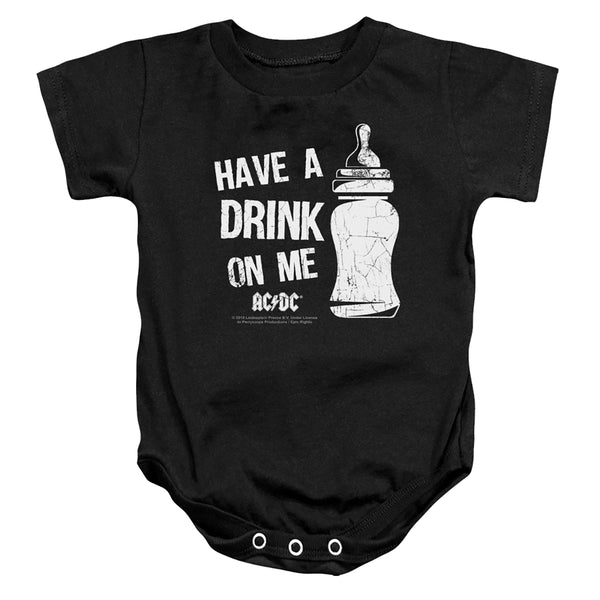 AC-DC - Drink On Me Infant Snapsuit