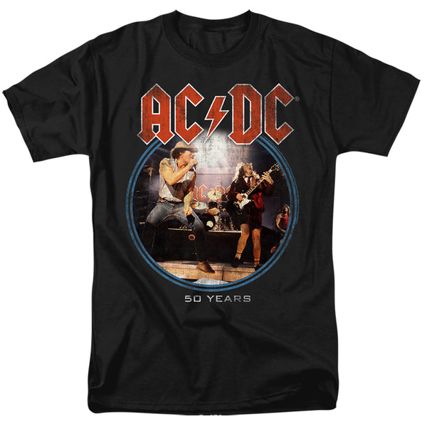 AC-DC Logo Tour Adult Regular Fit Short Sleeve