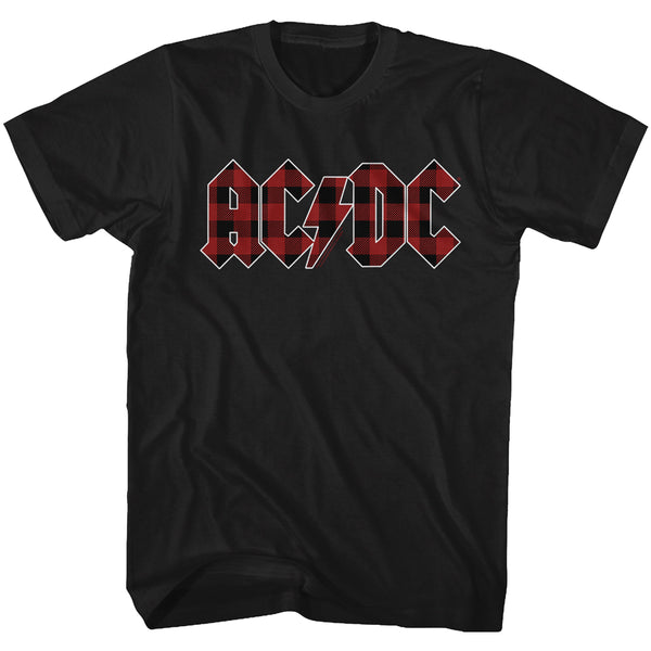 Back in Plaid - AC-DC T-Shirt