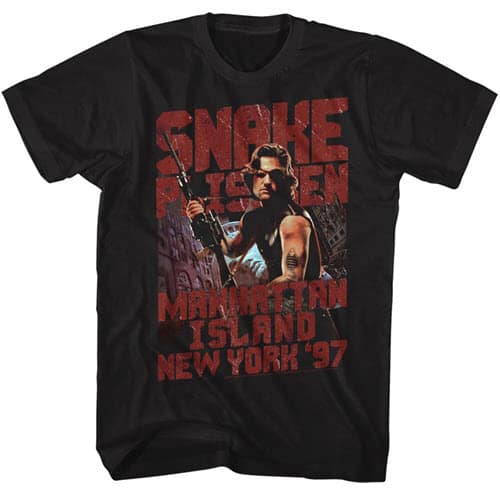 Escape From New York's Snake Plissken Graphic Shirt