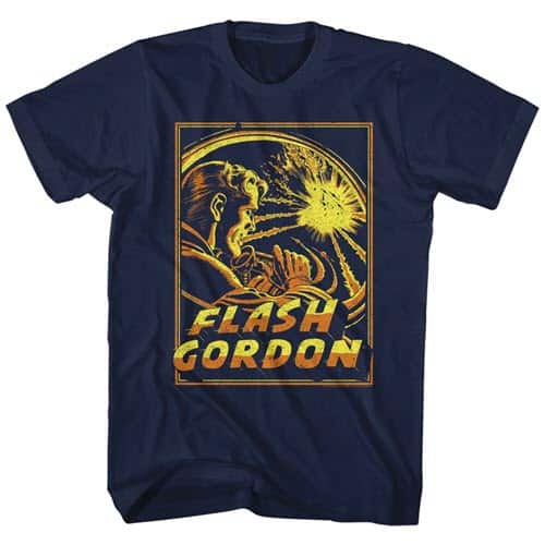 Flash Gordon's Space Explosion Graphic Shirt