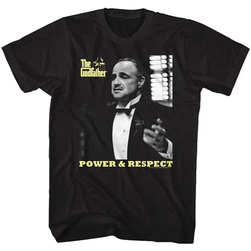 The Godfather's Power and Respect Graphic Shirt
