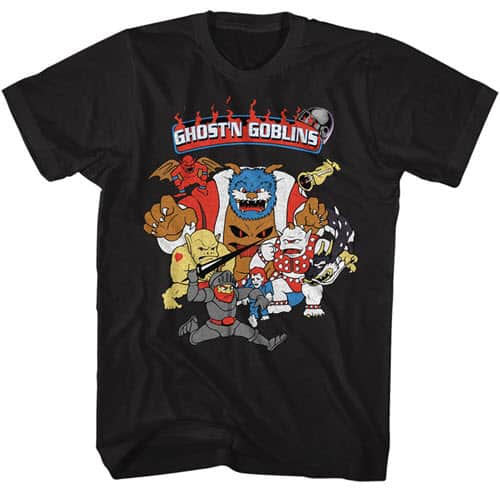 Ghost'n Goblins Group Shot Graphic Shirt