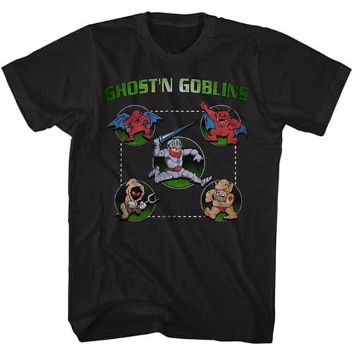 Ghost'n Goblins Full Circle Graphic Shirt