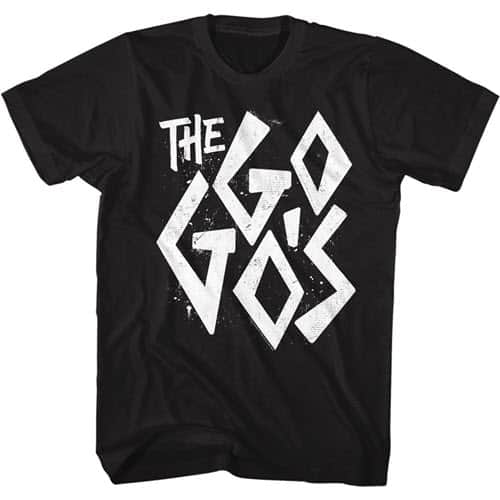 The GoGo's Distressed Logo Graphic Shirt