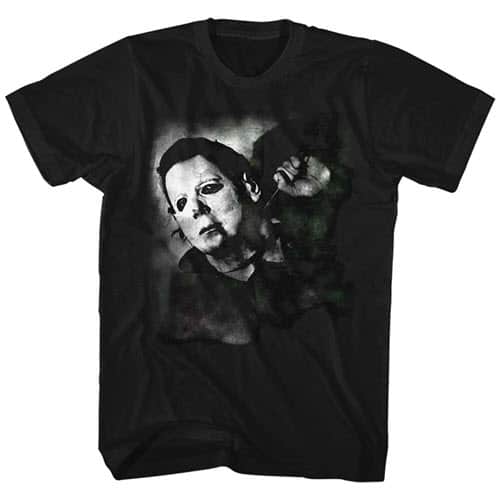 Halloween's Needle Cracked Graphic Shirt