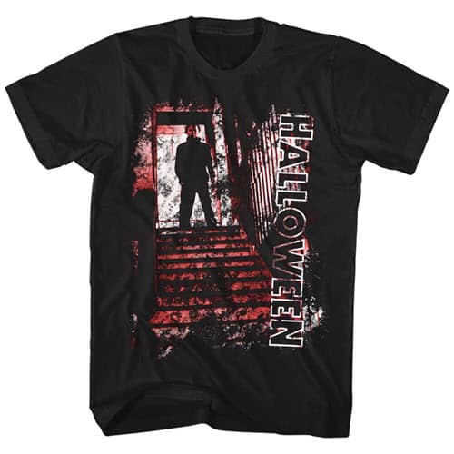 Halloween's Stair Top Graphic Shirt