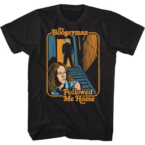 Halloween's The Boogeyman Followed Me Home Graphic Shirt