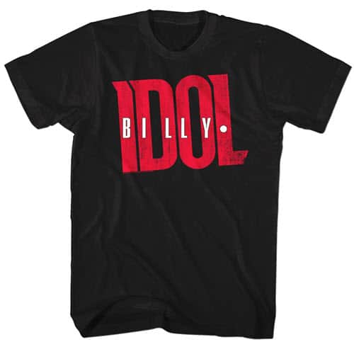 Billy Idol Logo Graphic Shirt
