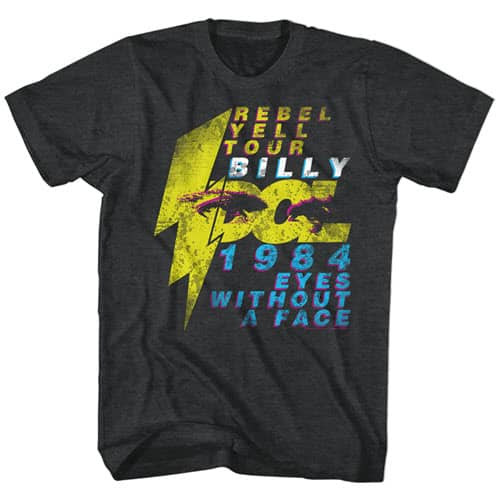 Billy Idol's Eyes Without a Face Graphic Shirt