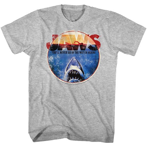 You'll Never Go in the Water Again Jaws T-Shirt