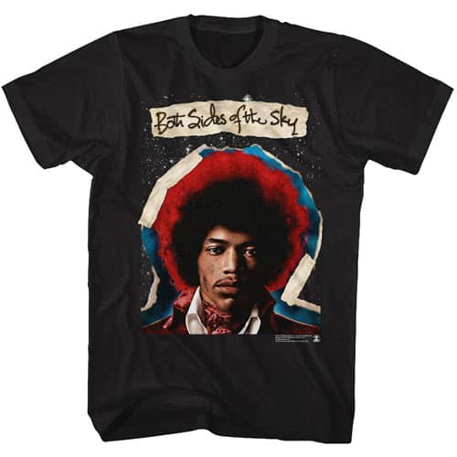 Both Sides Jimi Hendrix Graphic Shirt