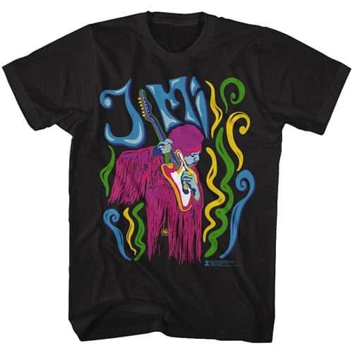 Psychedelic Jimi Hendrix Graphic Shirt
