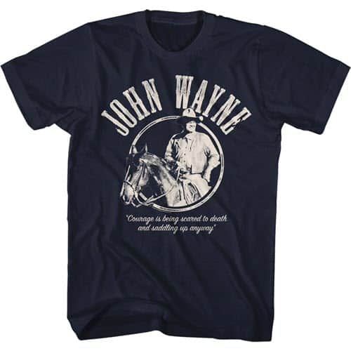 Courage John Wayne Graphic Shirt