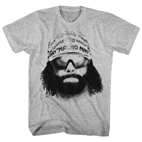 Randy Close Up Macho Man Graphic Shirt
