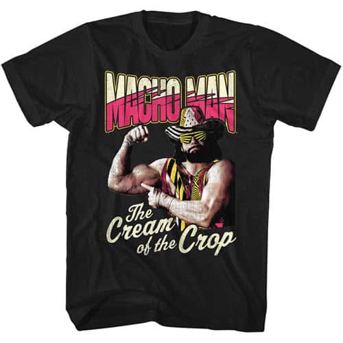 Cream of the Crop Macho Man Graphic Shirt