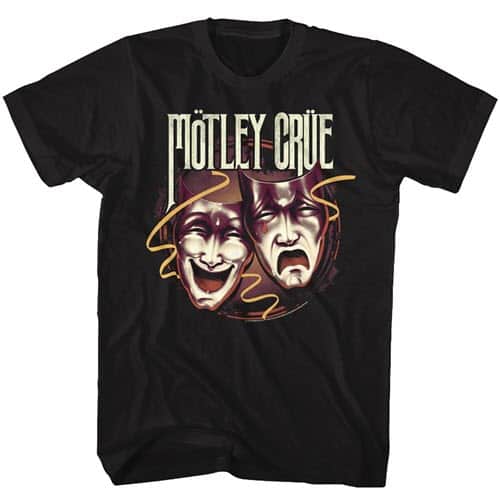 Drama Masks Motley Crue Graphic Shirt