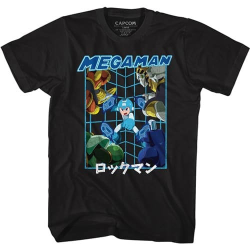 Megaman Skulls Mega Man T-Shirt