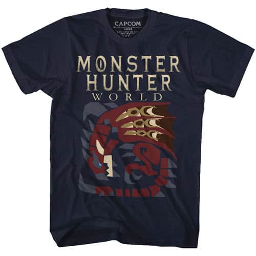 Large Dragon Monster Hunter Graphic Shirt