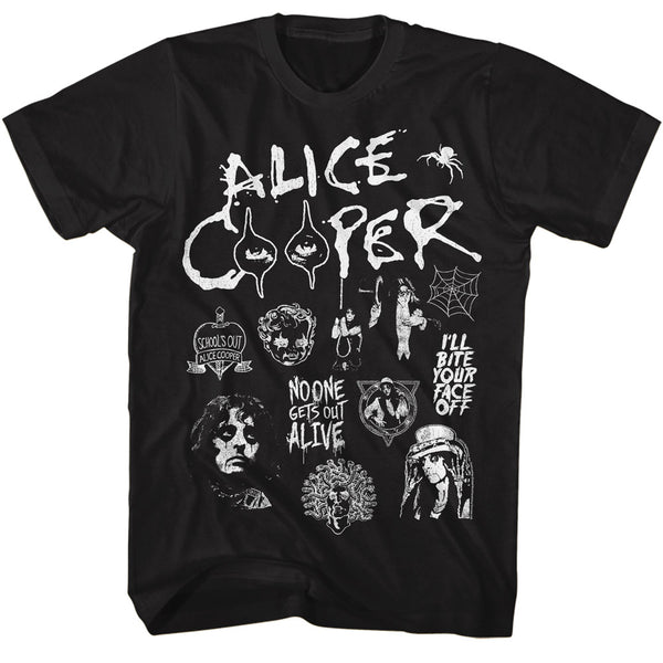 Collage - Alice Cooper T-Shirt