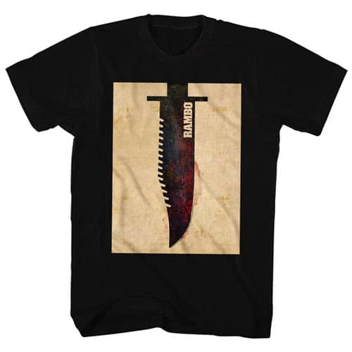 Rambo's Knife Graphic Shirt