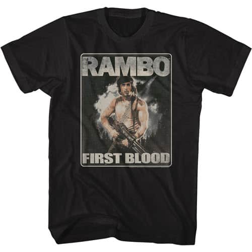 Rambo's First Blood Graphic Shirt