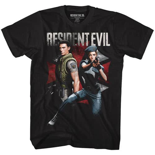 Resident Evil's Chris and Jill Graphic Shirt