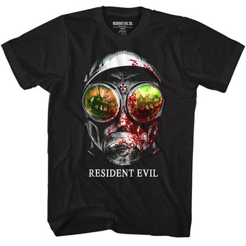 Resident Evil's Gasmask Graphic Shirt