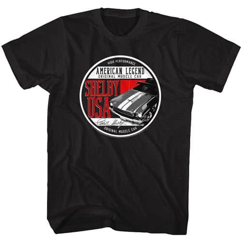 Carroll Shelby's Original American Muscle Car Graphic Shirt